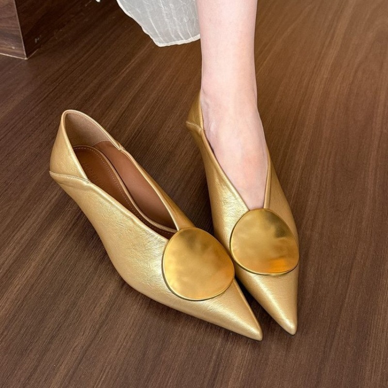 Sandals - 2025 Spring Summer Pointed Toe Footwear