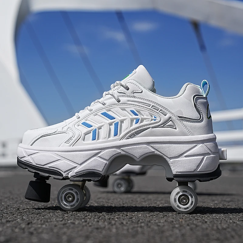 Childrens Roller Skates Four-w - Running Shoes 评论和价格
