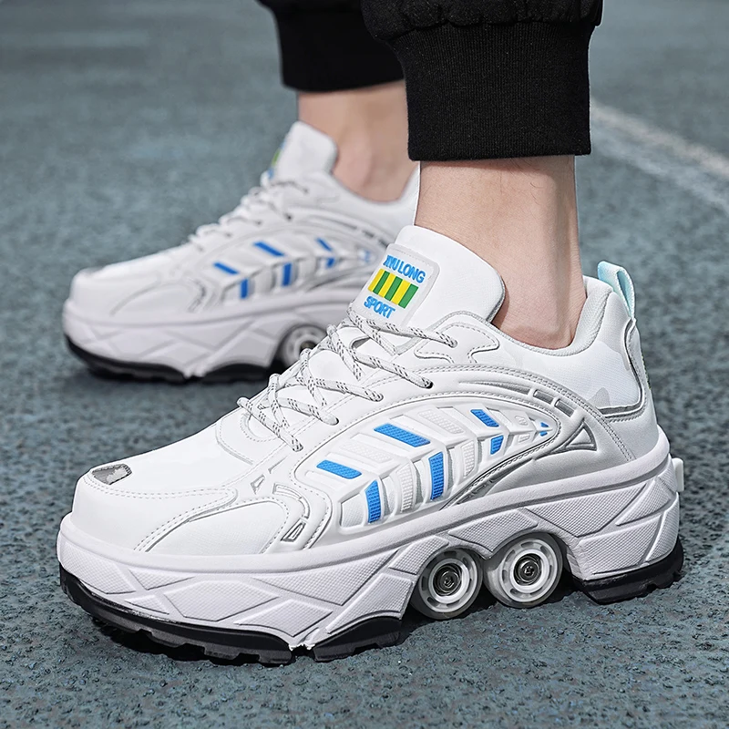 Childrens Roller Skates Four-w - Running Shoes 评论和价格