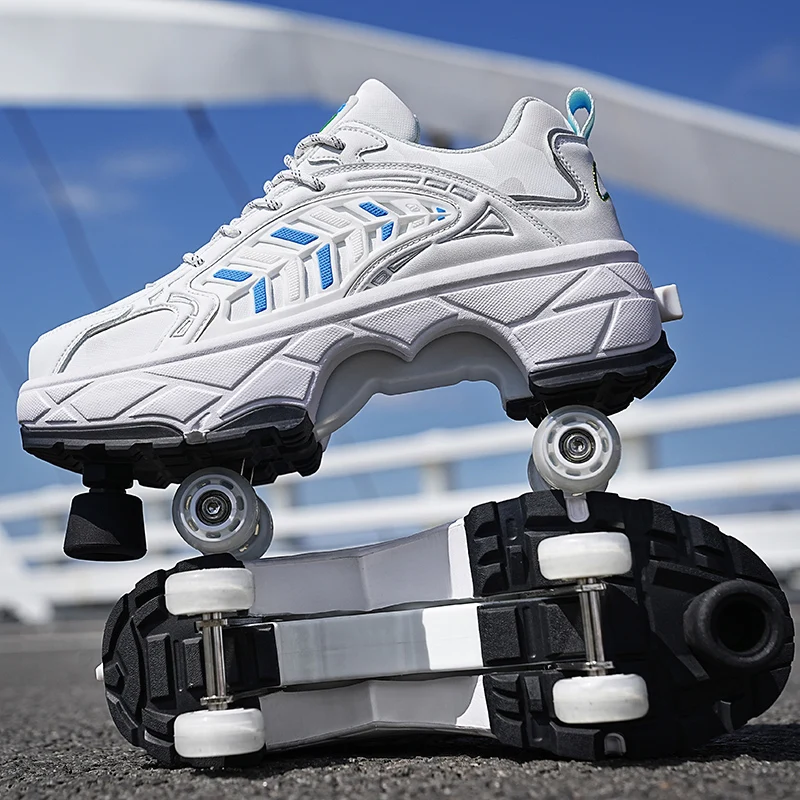 Childrens Roller Skates Four-w - Running Shoes 评论和价格