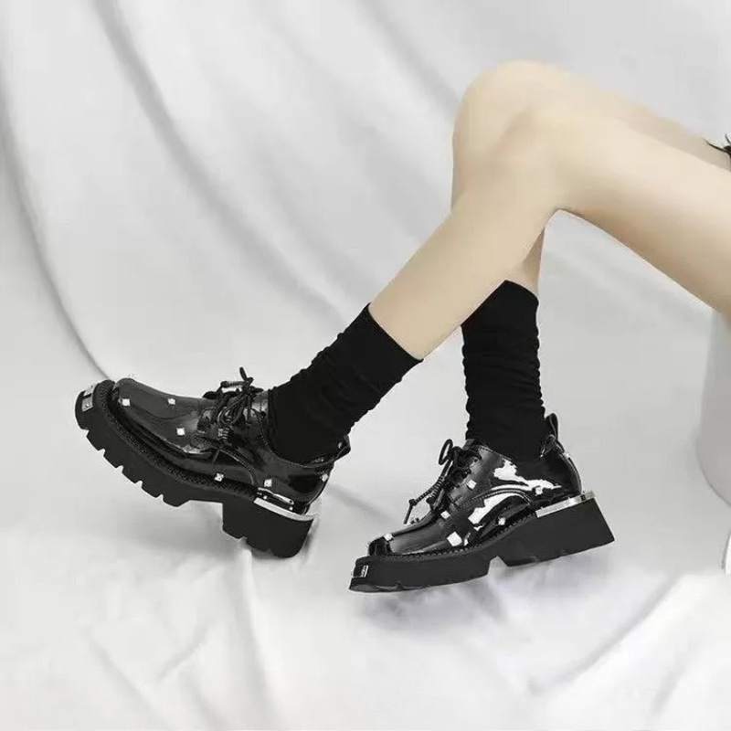 Women Loafers Crystal Platform - Sandals 评论和价格