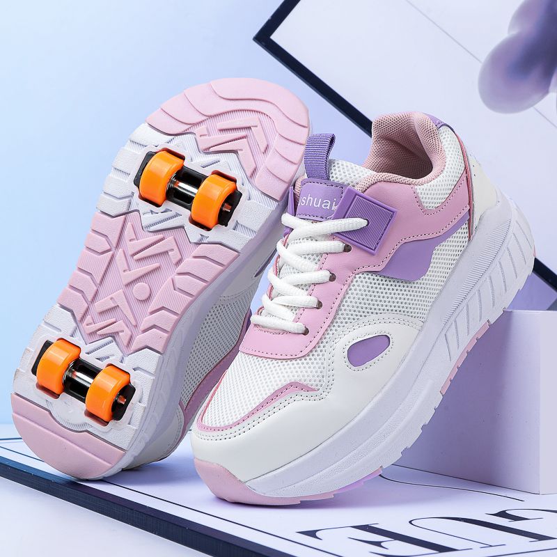 Kids Roller Skates 4 Wheels De - Women'S Shoes 评论和价格