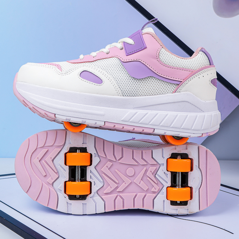 Kids Roller Skates 4 Wheels De - Women'S Shoes 评论和价格