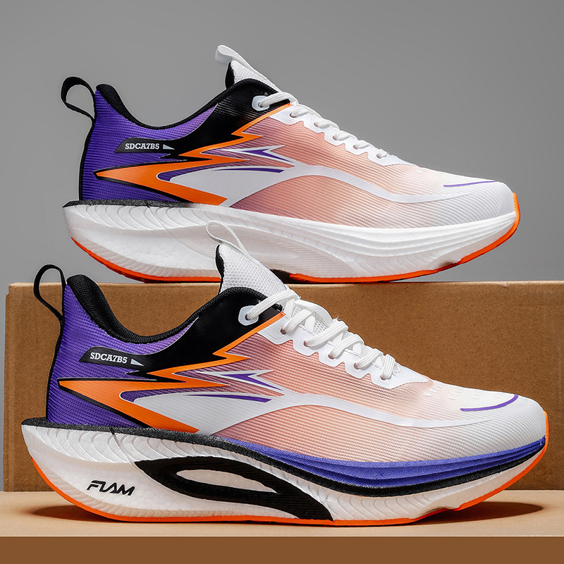 Running Shoes Men Carbon Board - Breathable Mesh Athletic Shoes 评论和价格